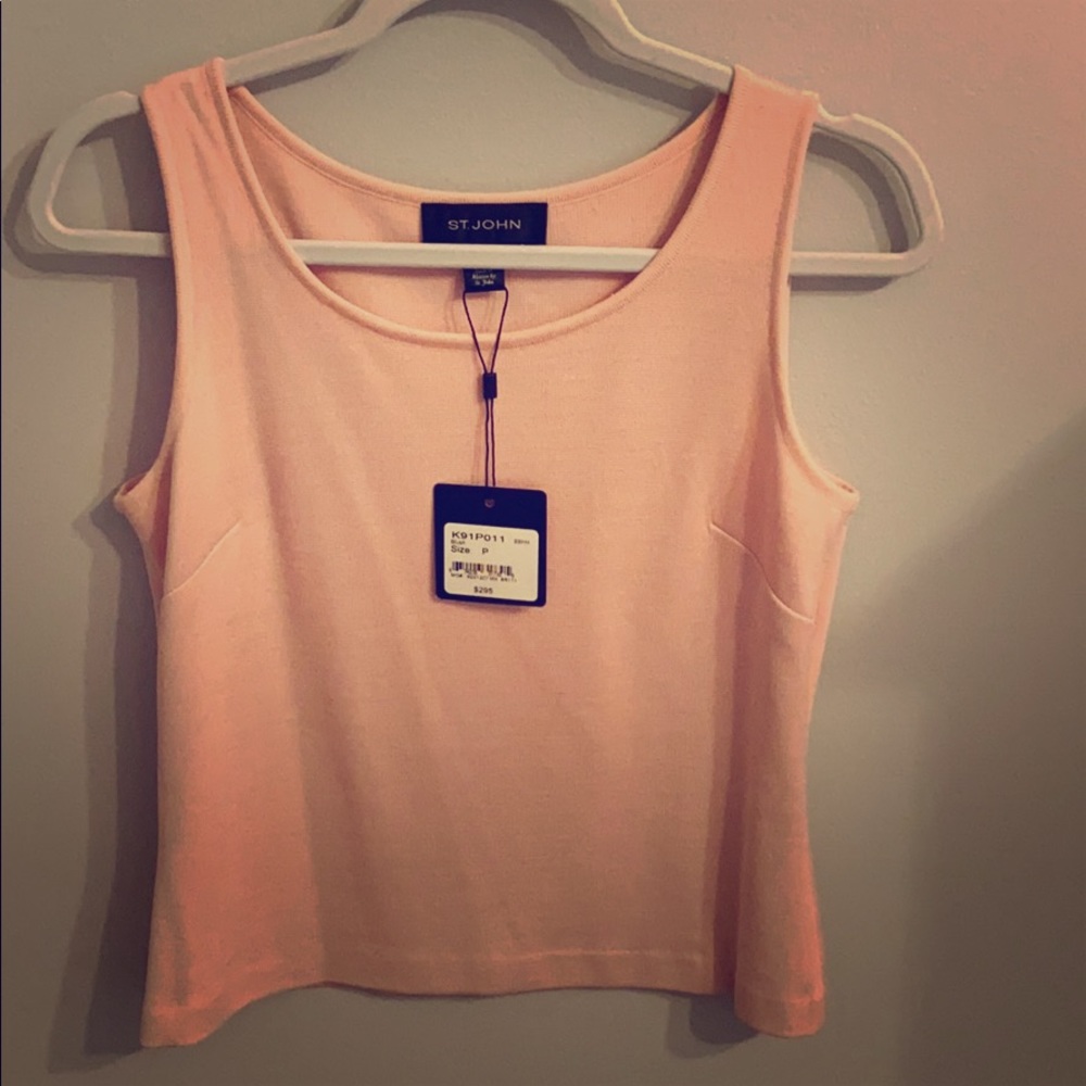 St. John knits Milano tank